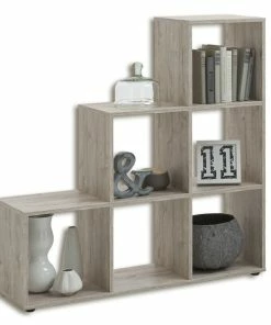 Raumteiler - Sandeiche - 6 Fächer