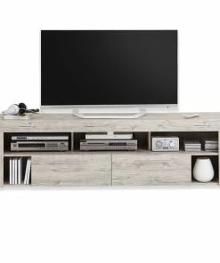 TV-Lowboard - Sandeiche - 180 Cm Hoch