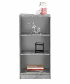 Regal - Beton-weiß - 54 Cm Breit