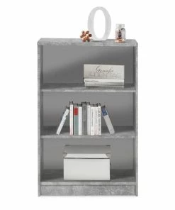 Regal - Beton-weiß - 72 Cm Breit