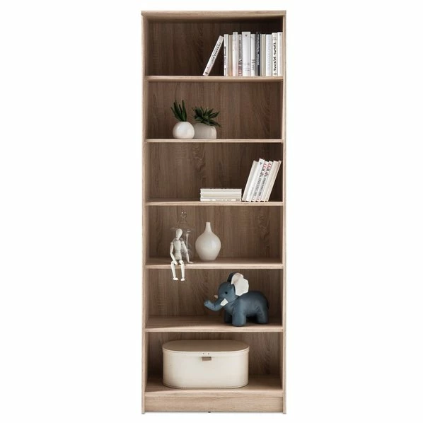 Rega - Sonoma Eiche - 5 Einlegeböden - 72 Cm Breit 1 Rega - Sonoma Eiche - 5 Einlegeböden - 72 Cm Breit