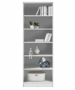 Regal - Weiß - 5 Einlegeböden - 72 Cm Breit