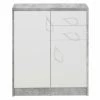 Kommode - Beton-weiß - 74 Cm