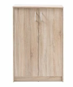 Kommode - Sonoma Eiche - 2 Türen - 112 Cm Hoch