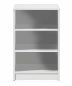 Regal - Weiß - 2 Einlegeböden - 54 Cm Breit