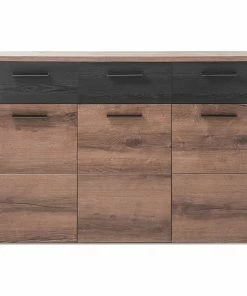 Sideboard - Schlammeiche-Schwarzeiche - 120 Cm Breit