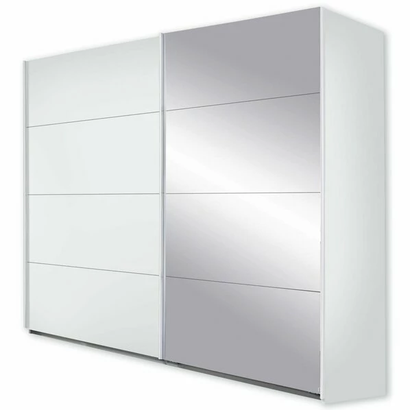 Schwebetürenschrank - Alpinweiß - 271 Cm 1 Schwebetürenschrank - Alpinweiß - 271 Cm