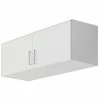 Schrankaufsatz - Alpinweiß - 2-türig - 91 Cm Breit