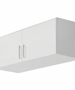 Schrankaufsatz - Alpinweiß - 2-türig - 91 Cm Breit