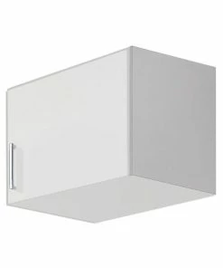 Schrankaufsatz - Alpinweiß - 1-türig - Rechts