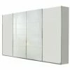 Schwebetürenschrank - Alpinweiß - 361 Cm Breit