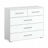 Kommode - Alpinweiß Matt - 93 Cm Breit