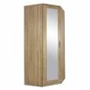 Eckschrank - Sonoma Eiche - Mit Spiegeltür