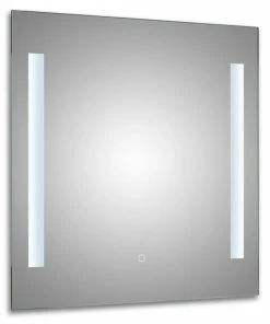 LED-Badspiegel - Mit Touchsensor - 70x70 Cm