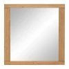 Spiegel - Eiche Massiv - 80x80 Cm