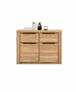 Kommode - Eiche - Teilmassiv - 108 Cm Breit