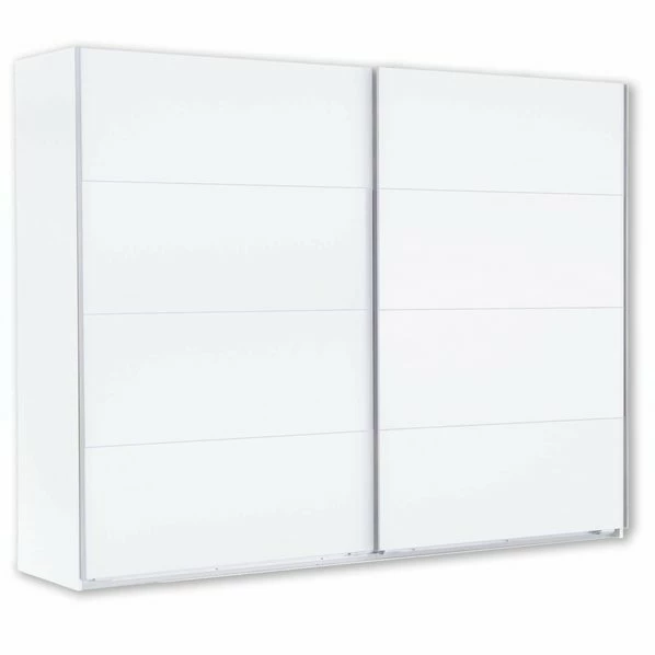 Schwebetürenschrank - Alpinweiß - 270 Cm Breit 1 Schwebetürenschrank - Alpinweiß - 270 Cm Breit