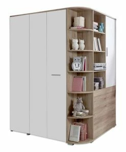 Eckschrank - San Remo Eiche - Begehbar