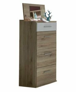 Highboard - San Remo Eiche - 46 Cm