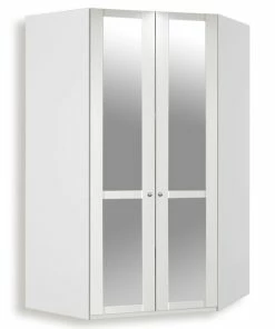 Eckschrank - Alpinweiß - 120 Cm