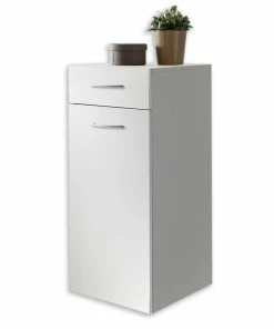 Kommode - Weiß - 40 Cm Breit