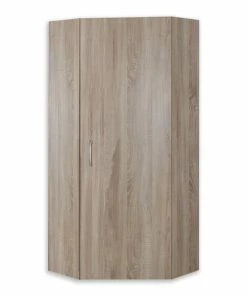 Eckschrank - Eiche Sägerau - 80 Cm Breit