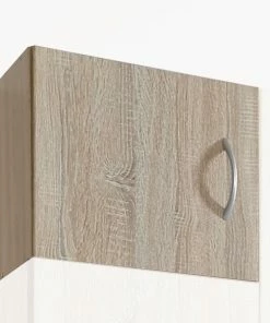 Aufsatz - Eiche Sägerau - 30x40x54 Cm