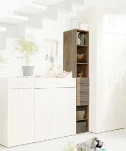 Regal - Eiche Sägerau - 185 Cm Hoch