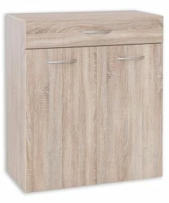 Kommode - Eiche Sägerau - 80 Cm Breit