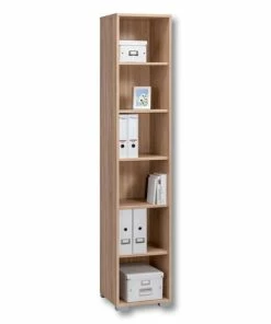 Aktenregal - Sonoma Eiche - 42,1x214,5 Cm