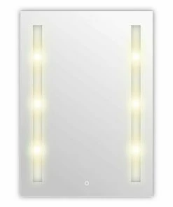 LED-Spiegel - Touch-Sensor - 50x70 Cm