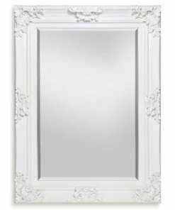 Spiegel - Weiß Hochglanz - 85x115 Cm