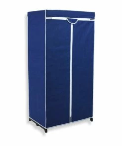 Stoffschrank - Blau - 75 Cm