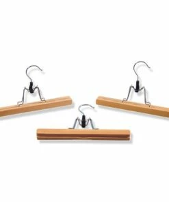 Hosenbügel 3er Set - Massivholz