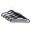 5er Set Kleiderbügel - Schwarz-grau - Kunststoff - 41,5 Cm Breit