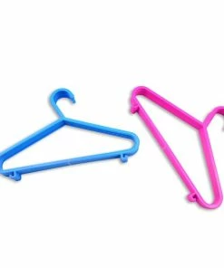 Kinder-Kleiderbügel - Sortiert - Kunststoff - 10er-Set
