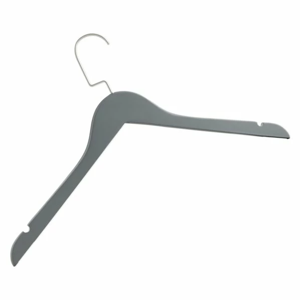 Kleiderbügel - Anthrazit - Massiv - Edelstahl - 45 Cm 1 Kleiderbügel - Anthrazit - Massiv - Edelstahl - 45 Cm