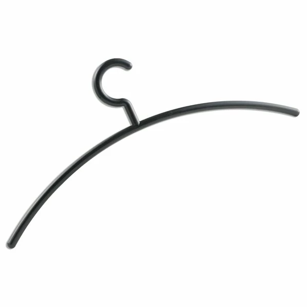 Kleiderbügel - Schwarz - Kunststoff 1 Kleiderbügel - Schwarz - Kunststoff