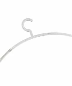 Kleiderbügel - Transparent - Blasenoptik - Kunststoff - 45 Cm