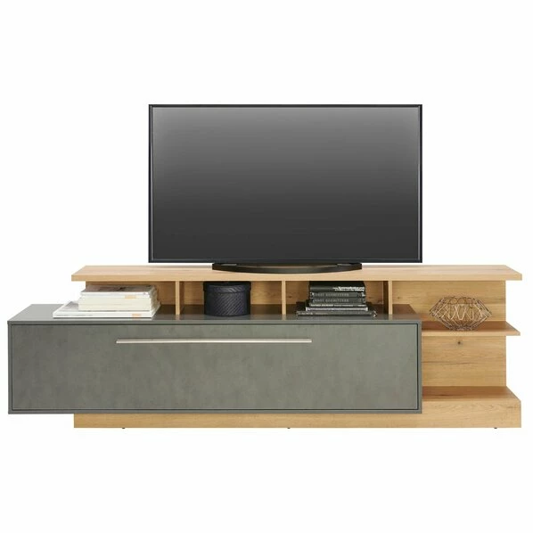 Lowboard - Coast Evoke Eiche - Matera Dunkel - 220 Cm 1 Lowboard - Coast Evoke Eiche - Matera Dunkel - 220 Cm