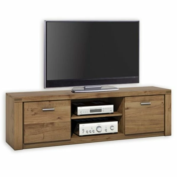 TV-Lowboard - Wildeiche Teilmassiv - 170 Cm 1 TV-Lowboard - Wildeiche Teilmassiv - 170 Cm