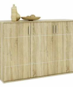 Sideboard - Sonoma Eiche - 132 Cm Breit