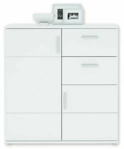 Kommode - Alpinweiß - 88 Cm Breit