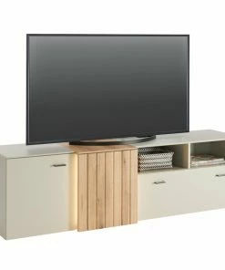 Lowboard SANTANA - Coast Evoke Eiche-kieselgrau - 178 Cm