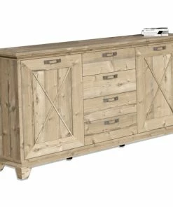 Sideboard - Bramberg Fichte - Teilmassiv - 175 Cm
