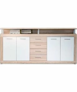 Sideboard - Eiche Sonoma - 198 Cm Breit