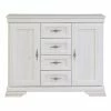 Sideboard - Schneeeiche - 121 Cm Breit