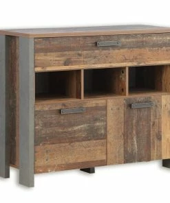 Kommode - Old Wood Vintage - 2 Türen - 107 Cm Breit