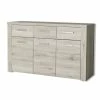 Sideboard - Sandeiche - 136 Cm Breit