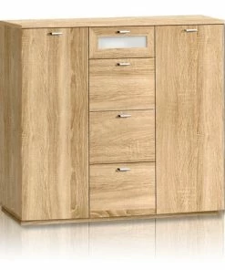 Kommode - Sonoma Eiche - 119,5 Cm Breit